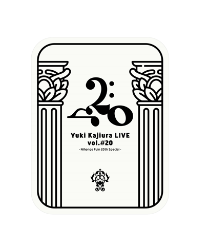 『YKL#20』缶ケース＋ステッカー5枚セット[White]	