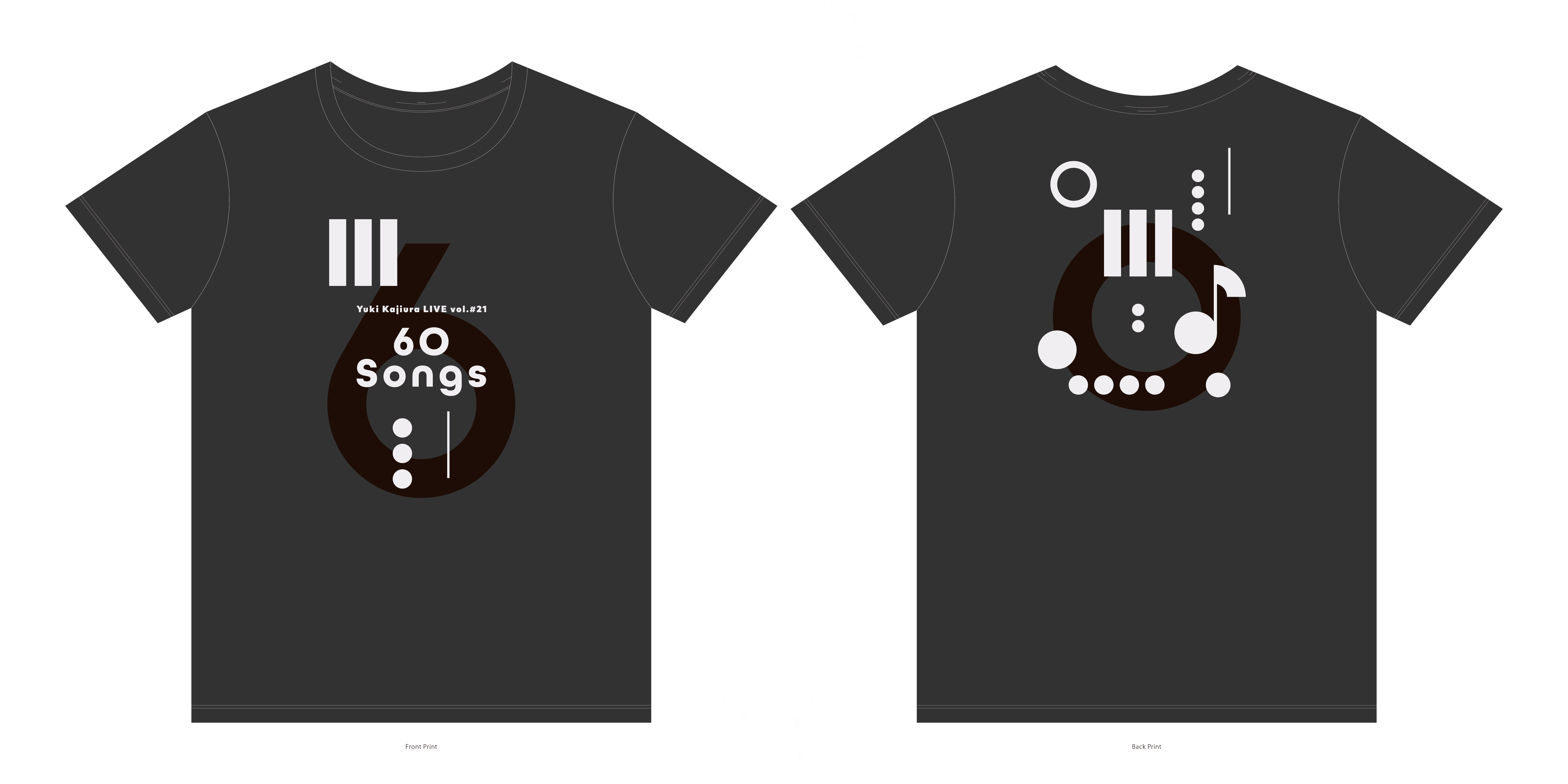 『YKL#21』Tシャツ [チャコール]