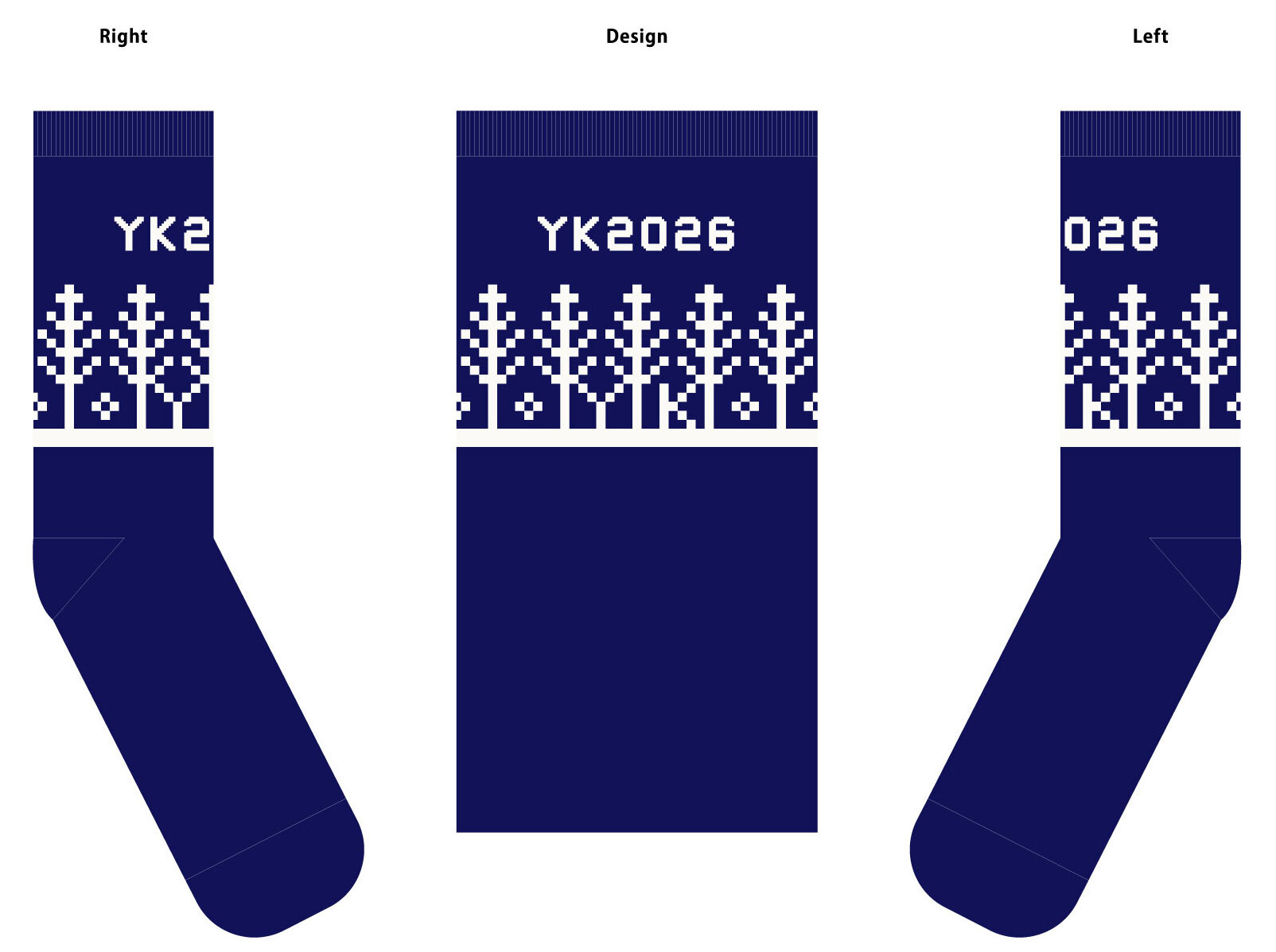 YK2026 Winter Goods 3点セット［ニット帽・靴下(レディスサイズ)・カップ］