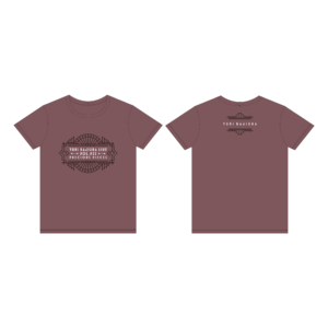 『YKL#22』Tシャツ [スモークボルドー]