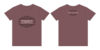 『YKL#22』Tシャツ [スモークボルドー]