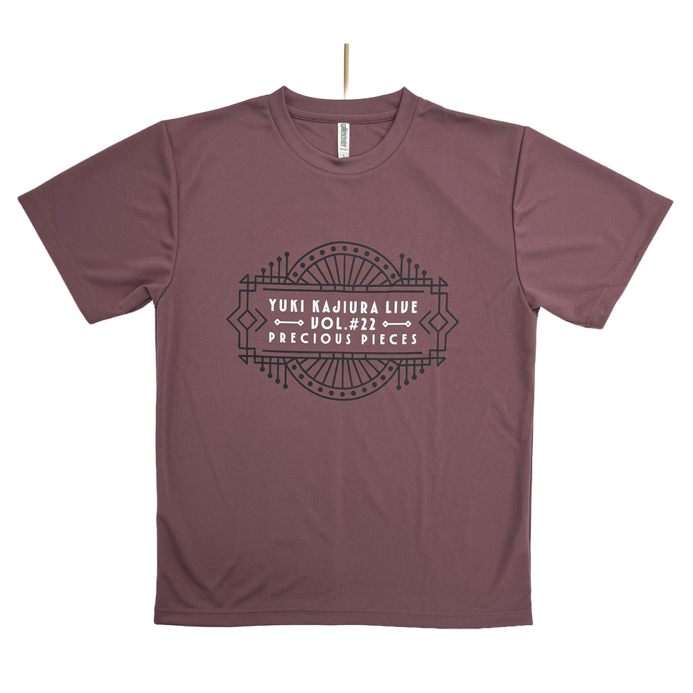 『YKL#22』Tシャツ [スモークボルドー]