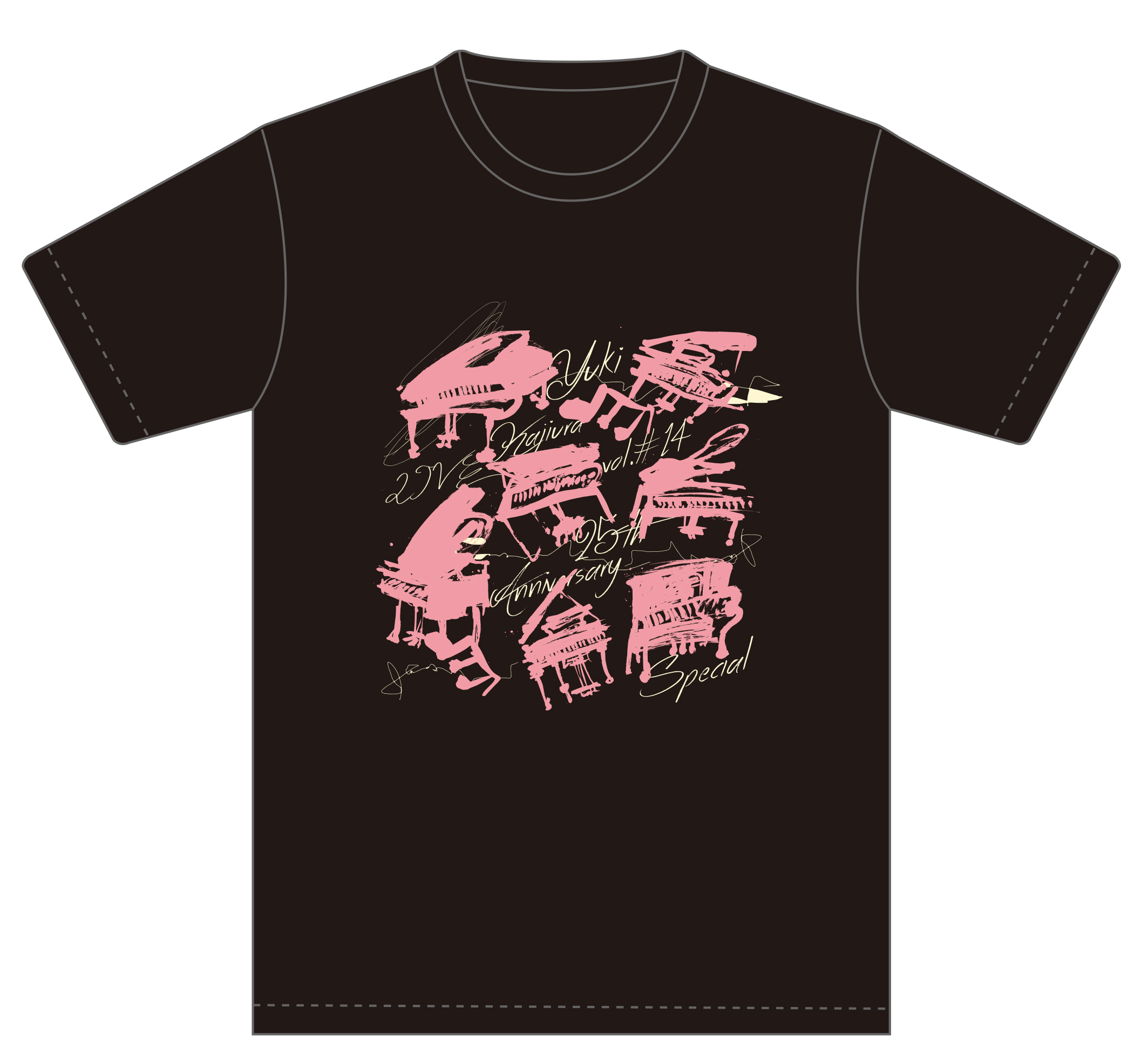 Yuki Kajiura LIVE vol.#14 “25th Anniversary Special” Tシャツ